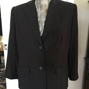 NYGARD:  BROWN  JACKET SIZE 16